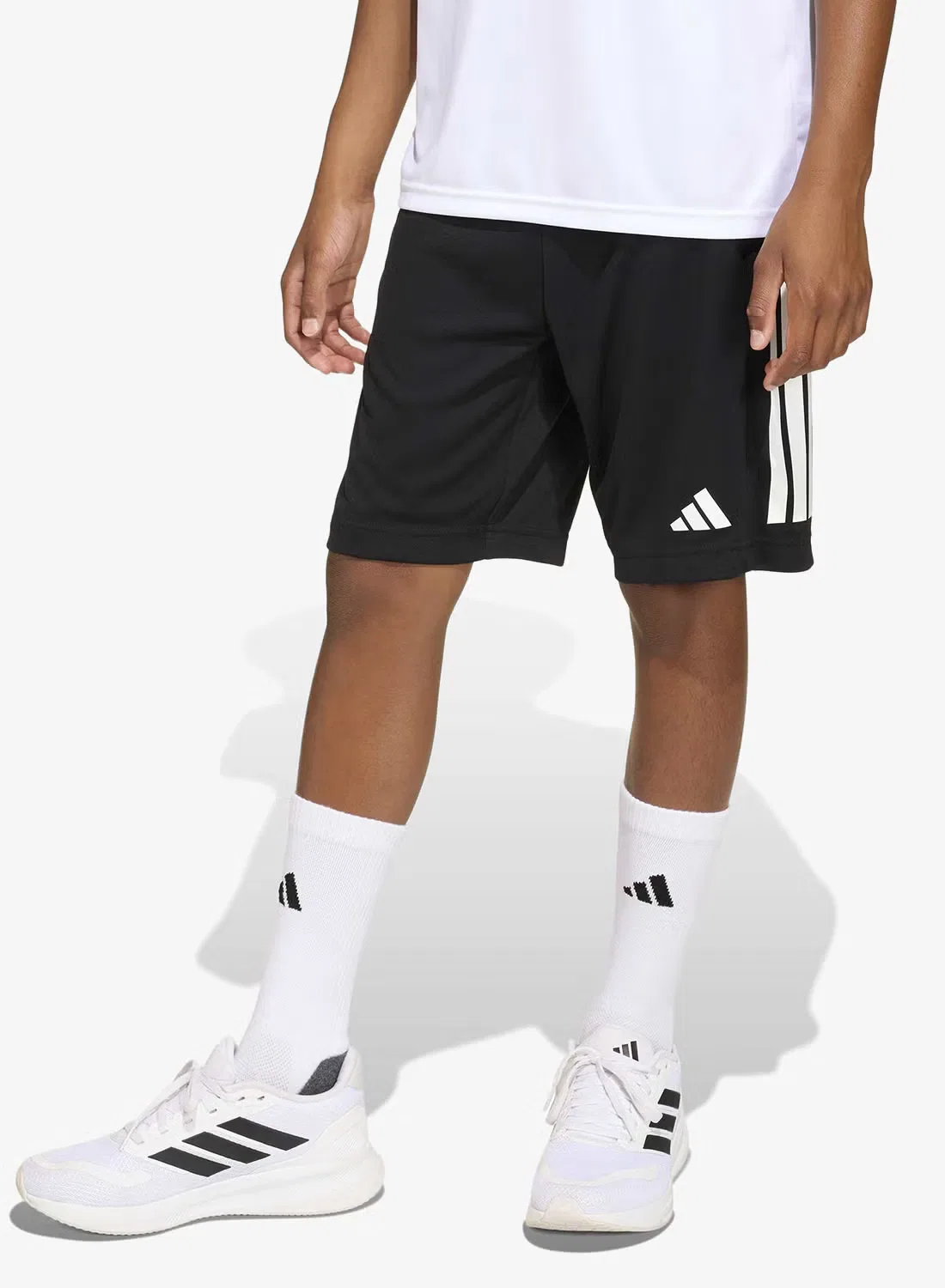 Шорты с логотипом Sereno Adidas, черный