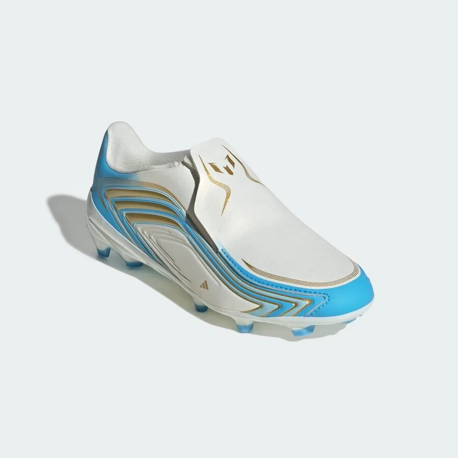 Спортивные кроссовки ADIDAS PERFORMANCE 'F50 Messi League' белого цвета — фото 4