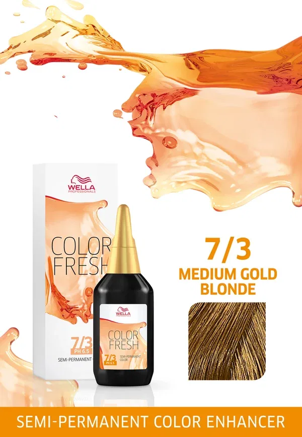 Краска для волос, 75 мл, Color Fresh, Wella, Medium Blonde Gold — фото 2
