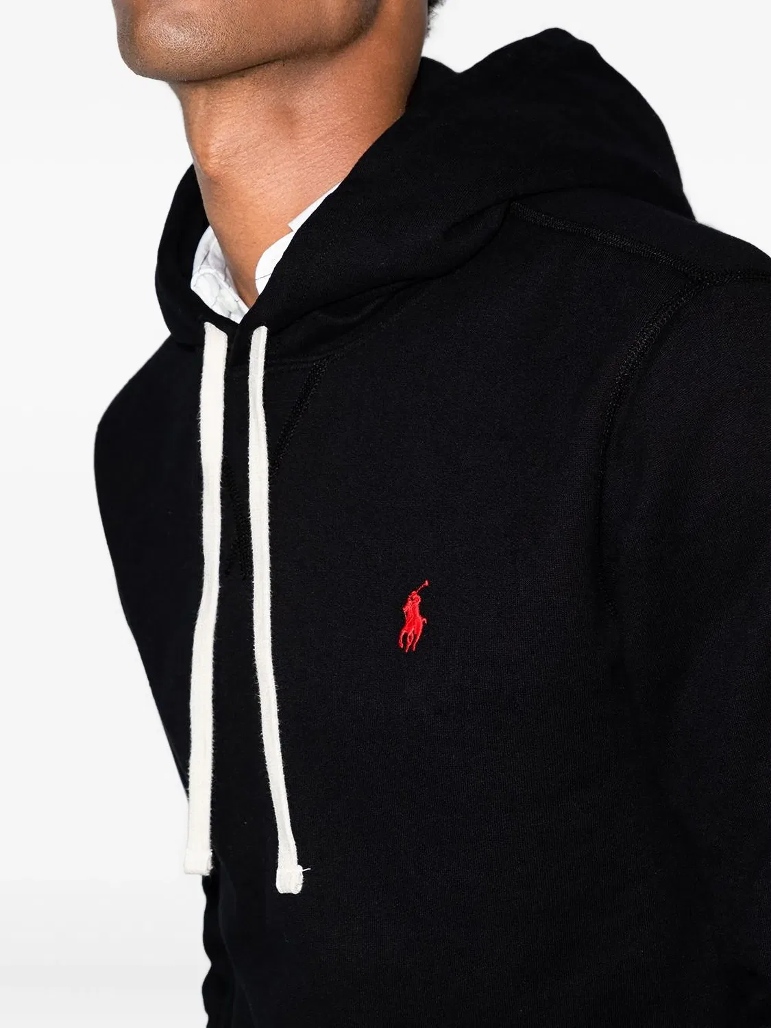 Polo Ralph Lauren Толстовка с капюшоном, черная — фото 2