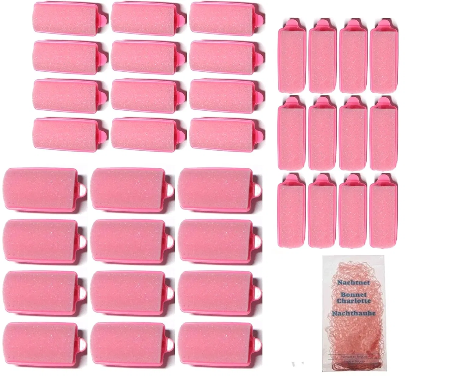Набор поролоновых бигуди FP Sleeping Rollers, 36 шт., 3 размера Fp