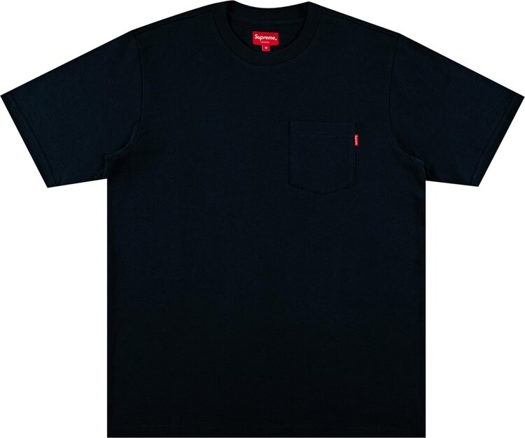 

Футболка Supreme Short-Sleeve Pocket Tee 'Navy', синий