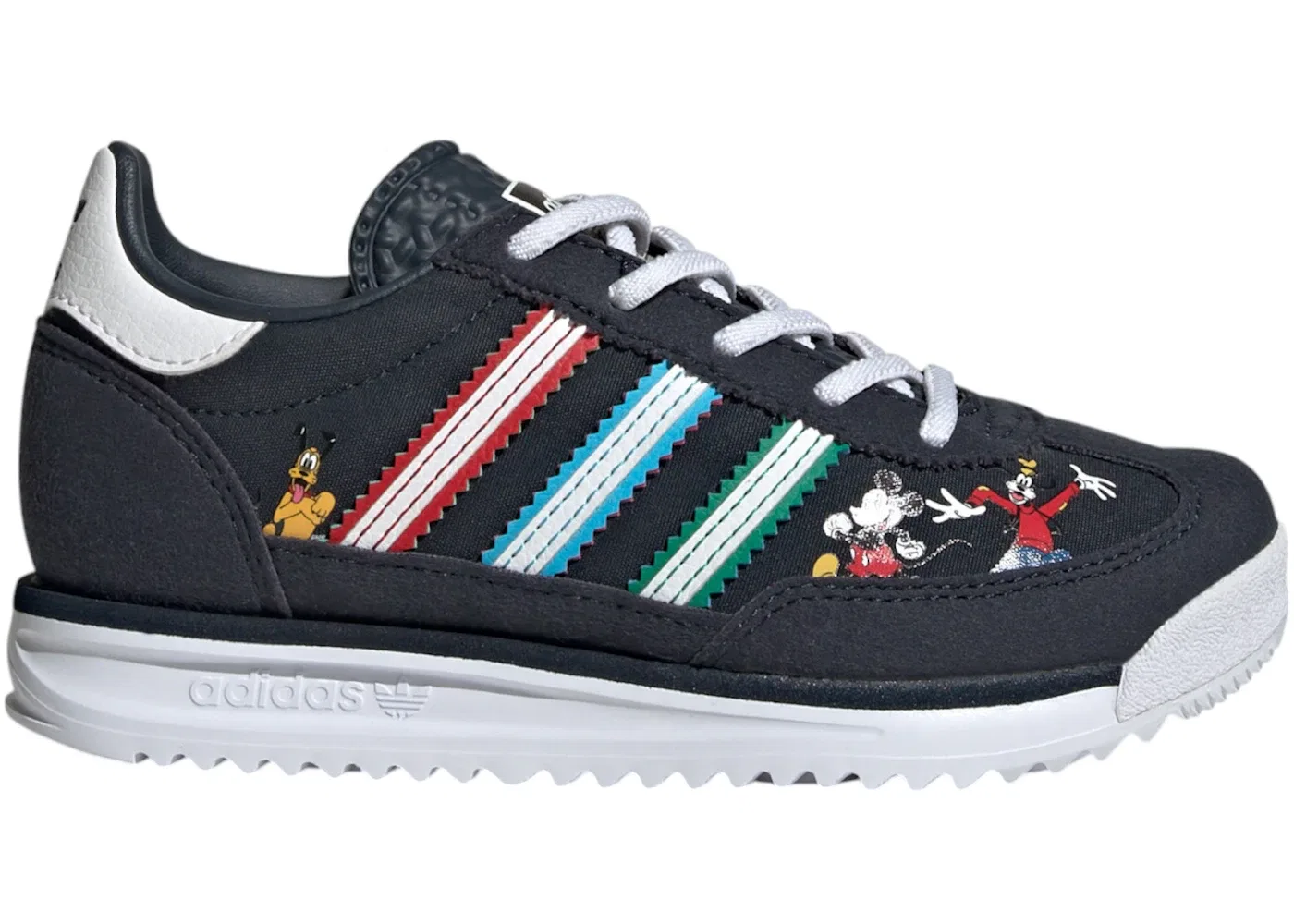 Детские кроссовки Lifestyle Adidas SL 72 RS, Aurora Ink Cloud White Court Green