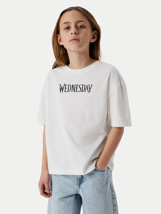 Футболка standard fit Farra Wednesday Name It, белый
