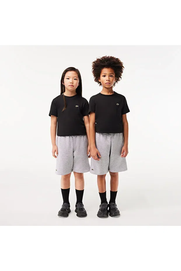 Детские шорты для девочек хлопковые Lacoste, Cca-Grey