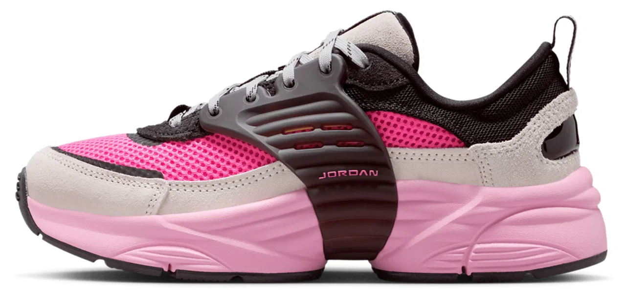Кроссовки для девочек Trunner Jordan, цвет Pink Blast/Natural Grey/Wolf Grey — фото 2