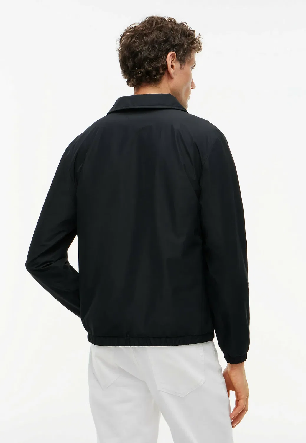 Двусторонняя трикотажная куртка Intechno на молнии - летняя куртка Tommy Hilfiger, Black — фото 3