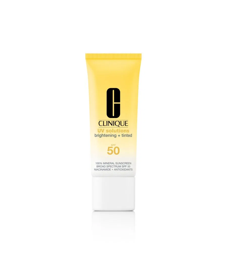 Солнцезащитный крем с тоном Clinique UV Solutions Brightening + Tinted Sunscreen SPF 50, Light
