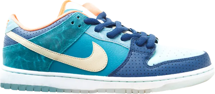 

Кроссовки Nike Dunk Low Premium SB QS 'Mia Skate Shop 10th Year Anniversary', синий