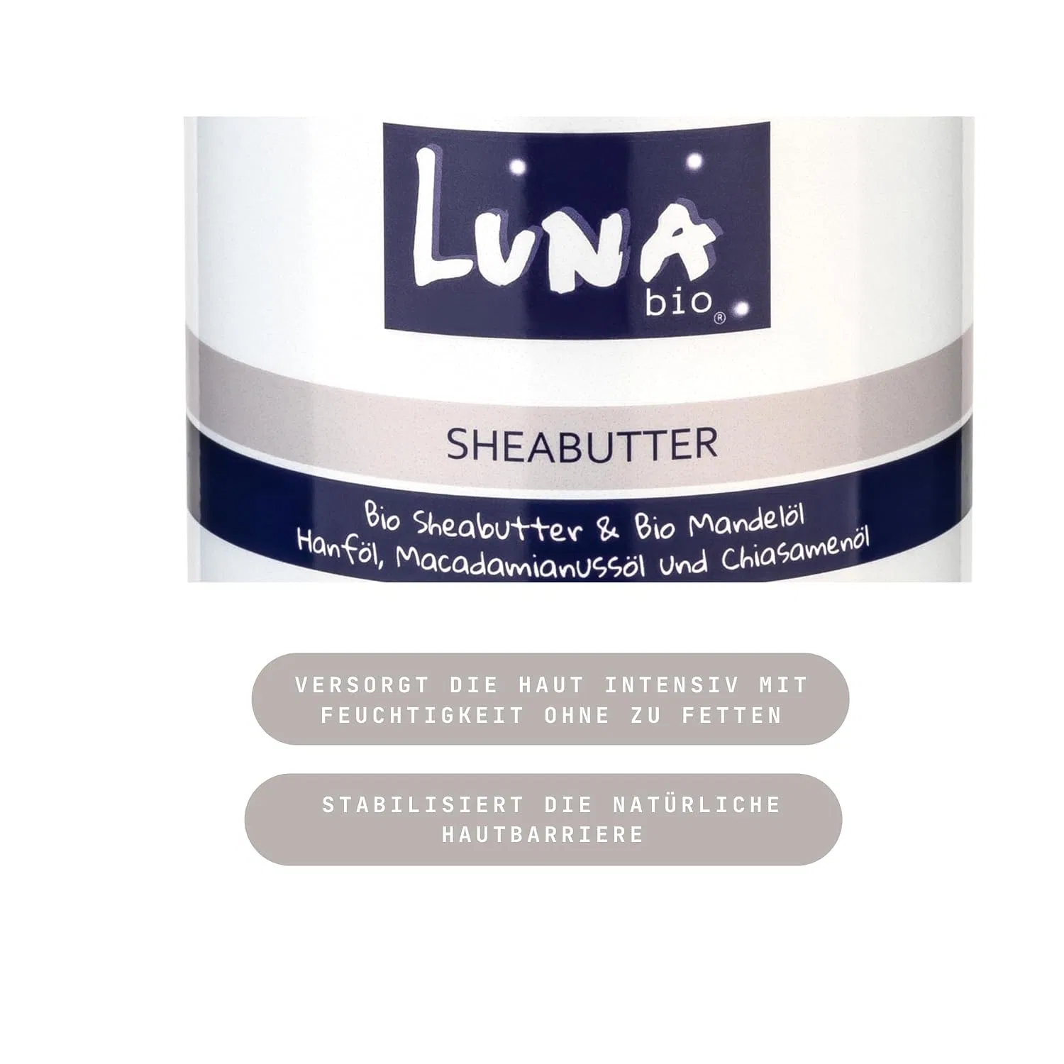 Масло для тела Organic Shea Butter Macadamia Nut Oil and Chia Seed Oil, 250 мл Luna Bio — фото 3