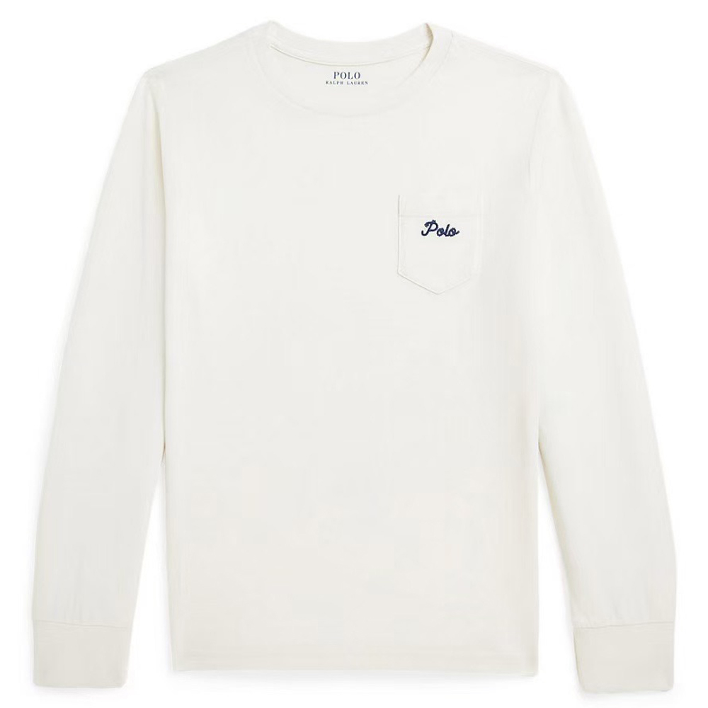 Polo Ralph Lauren Футболка FW24 белая детская — фото 3