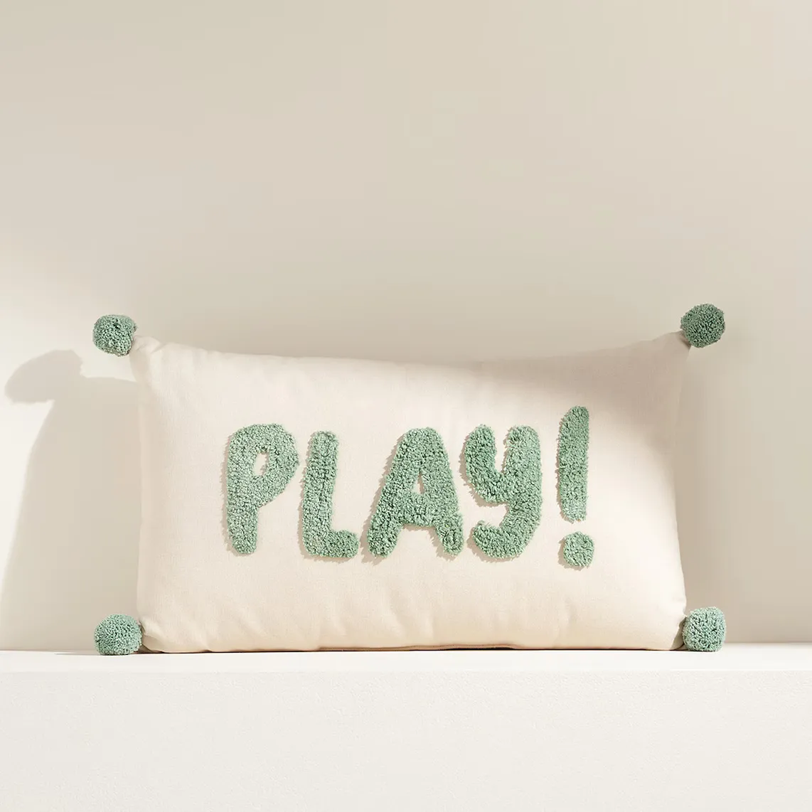 

Детская декоративная подушка Play Mini Home - El Corte Inglés, белый