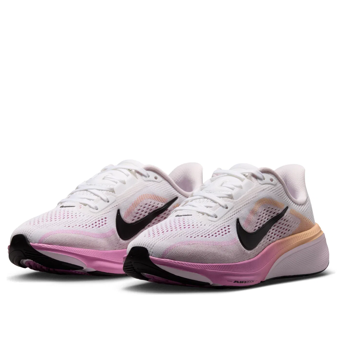 Детские кроссовки для бега с шнуровкой Nike Air Zoom Pegasus 42, фиолетовый — фото 2