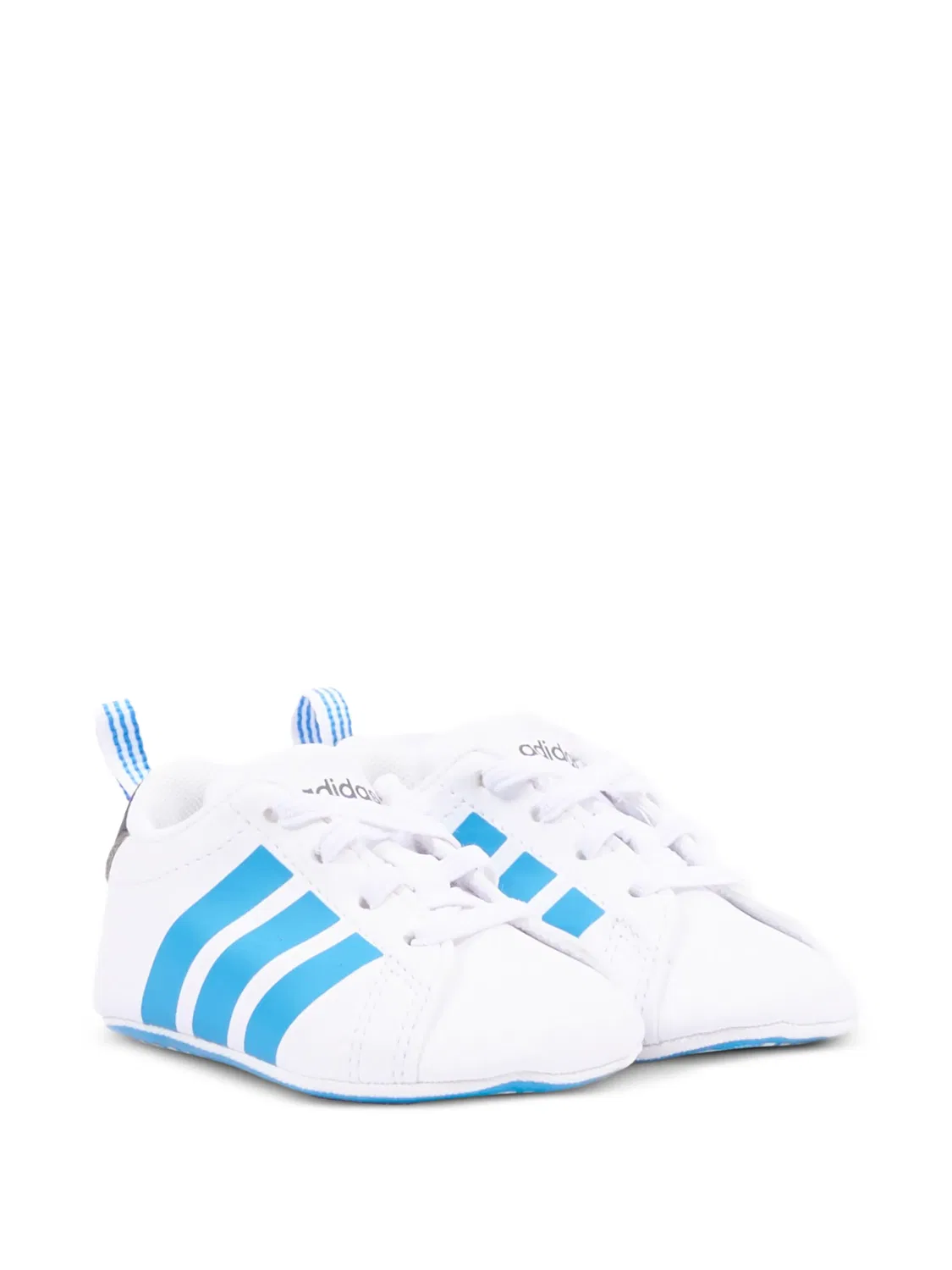 Кроссовки Court Crib белые Adidas, белый