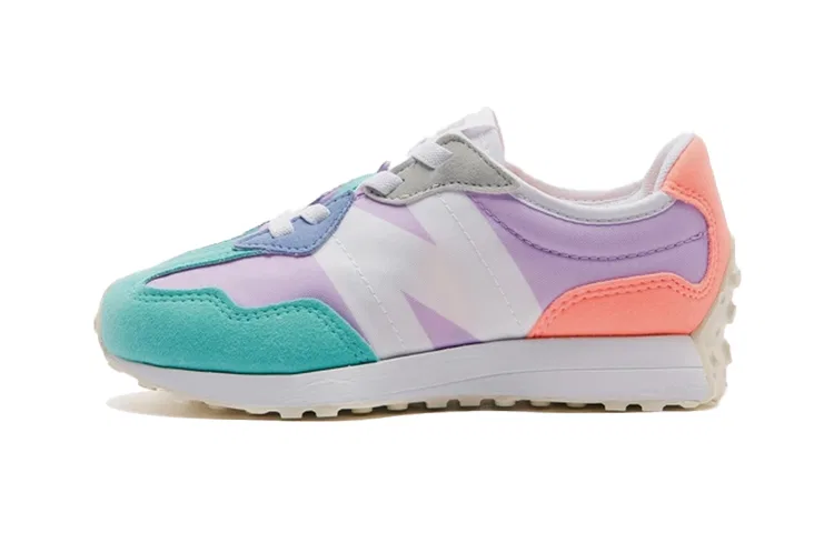 Детские кроссовки с низким верхом New Balance NB 327, Purple Orange Green Multicolor