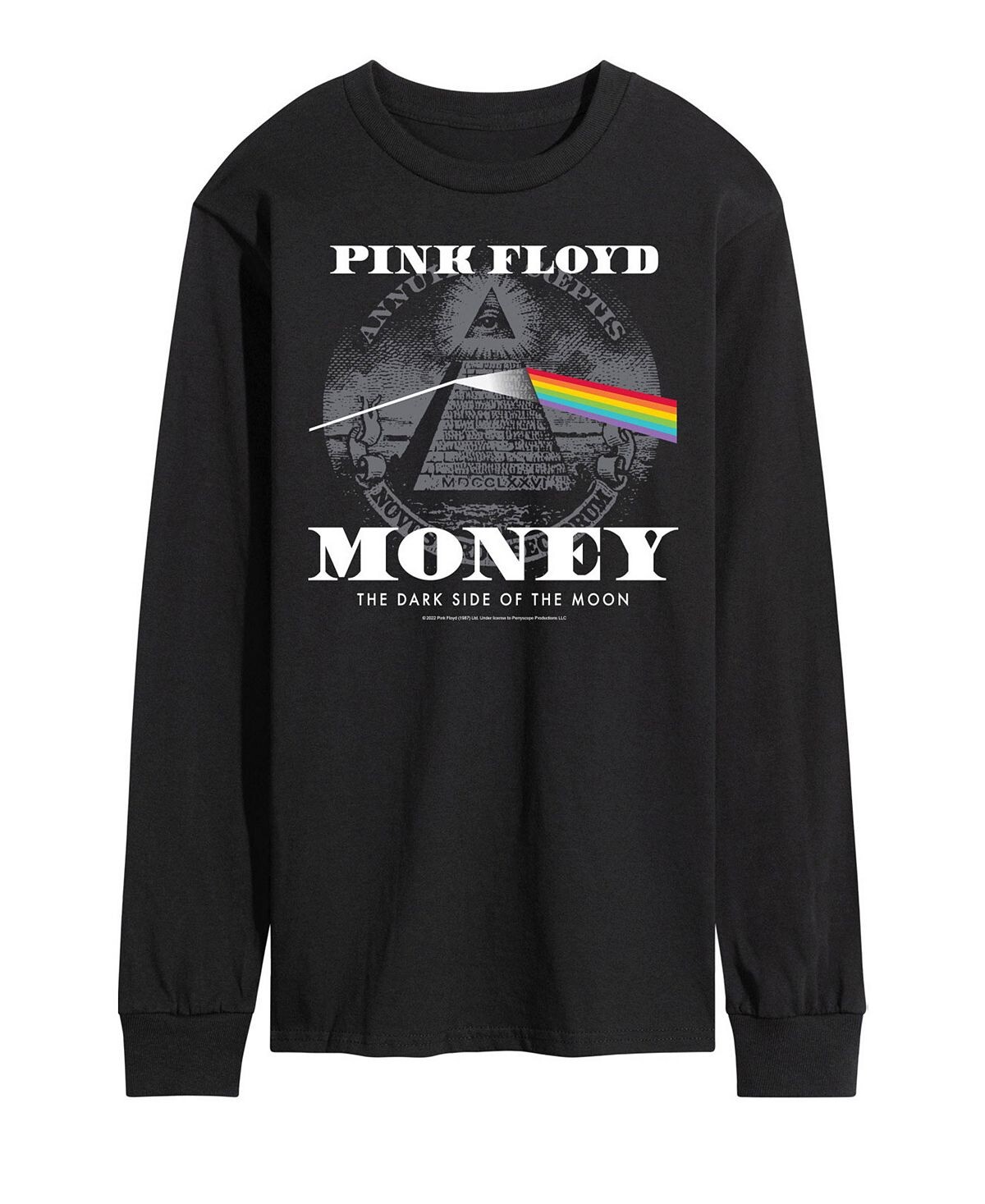 

Мужская футболка pink floyd money AIRWAVES, черный