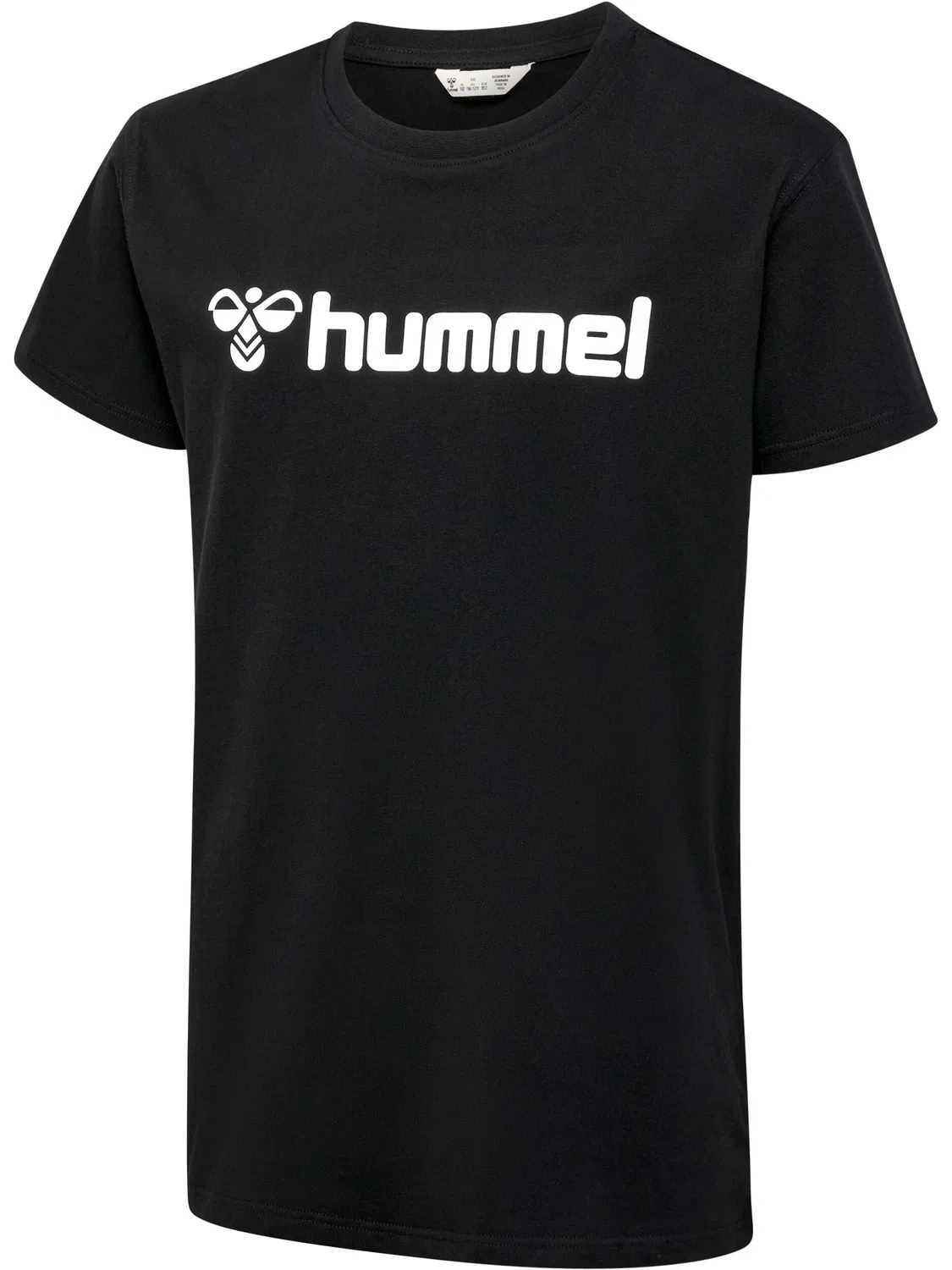 Детская футболка с принтом Hmlgo 2.0 Logo Hummel, Schwarz — фото 2