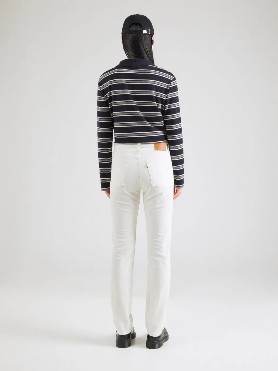 Джинсы LEVI'S Slim fit 'WEDGIE SLIM' белого цвета — фото 4