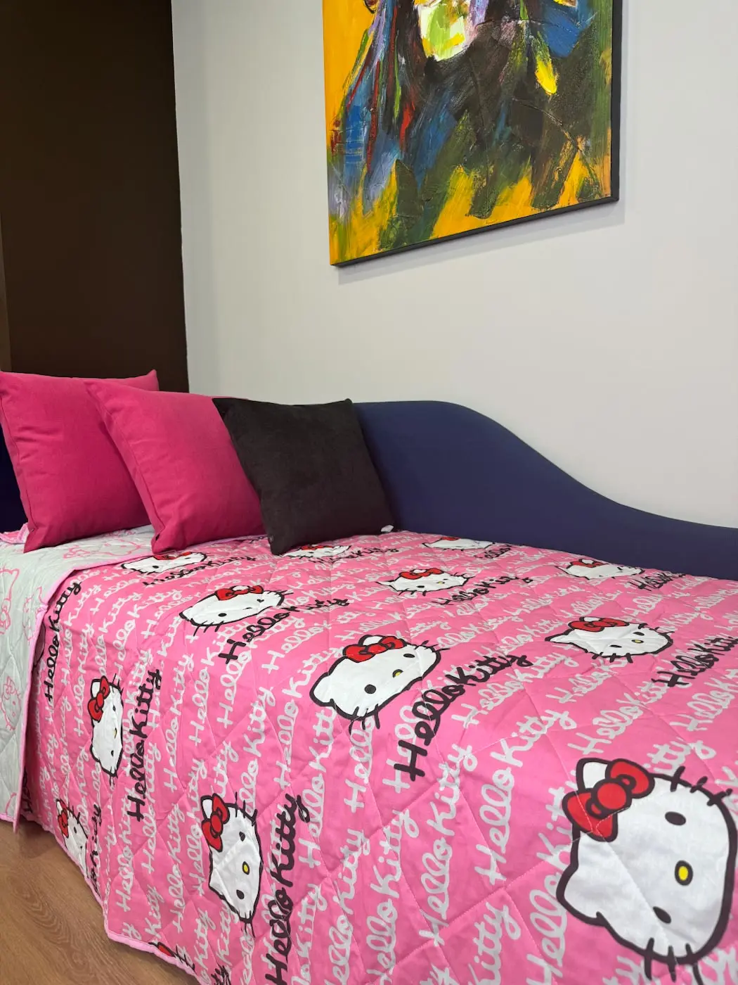 

Одеяло Biancheria Home Hello Kitty Double Sided Winter, розовый