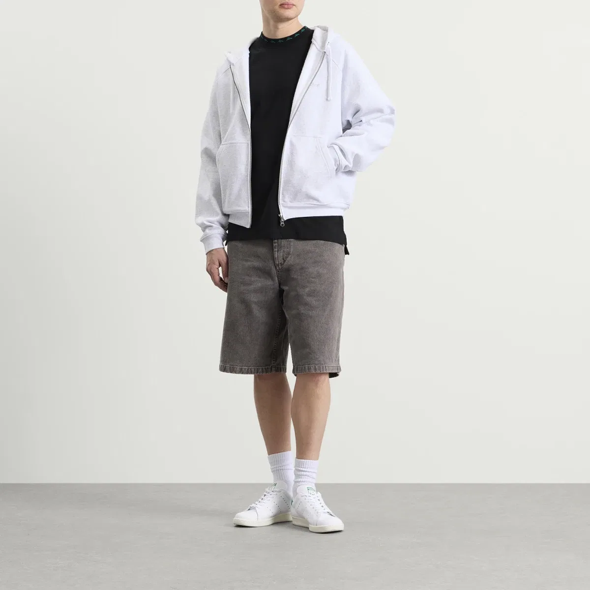 Футболка с длинным рукавом No Wash Logo T-Shirt Adidas, Black — фото 4