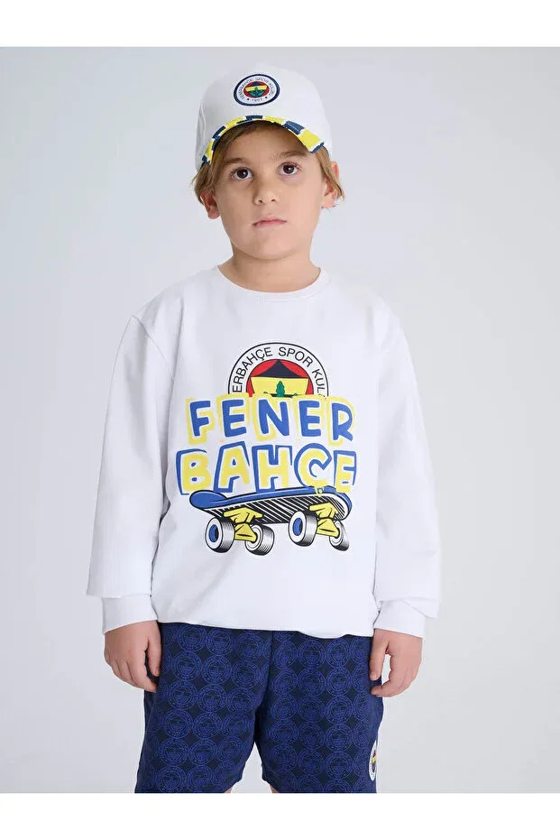 Детские свитшот для девочек с длинным рукавом Fenerbahçe, Child — фото 3