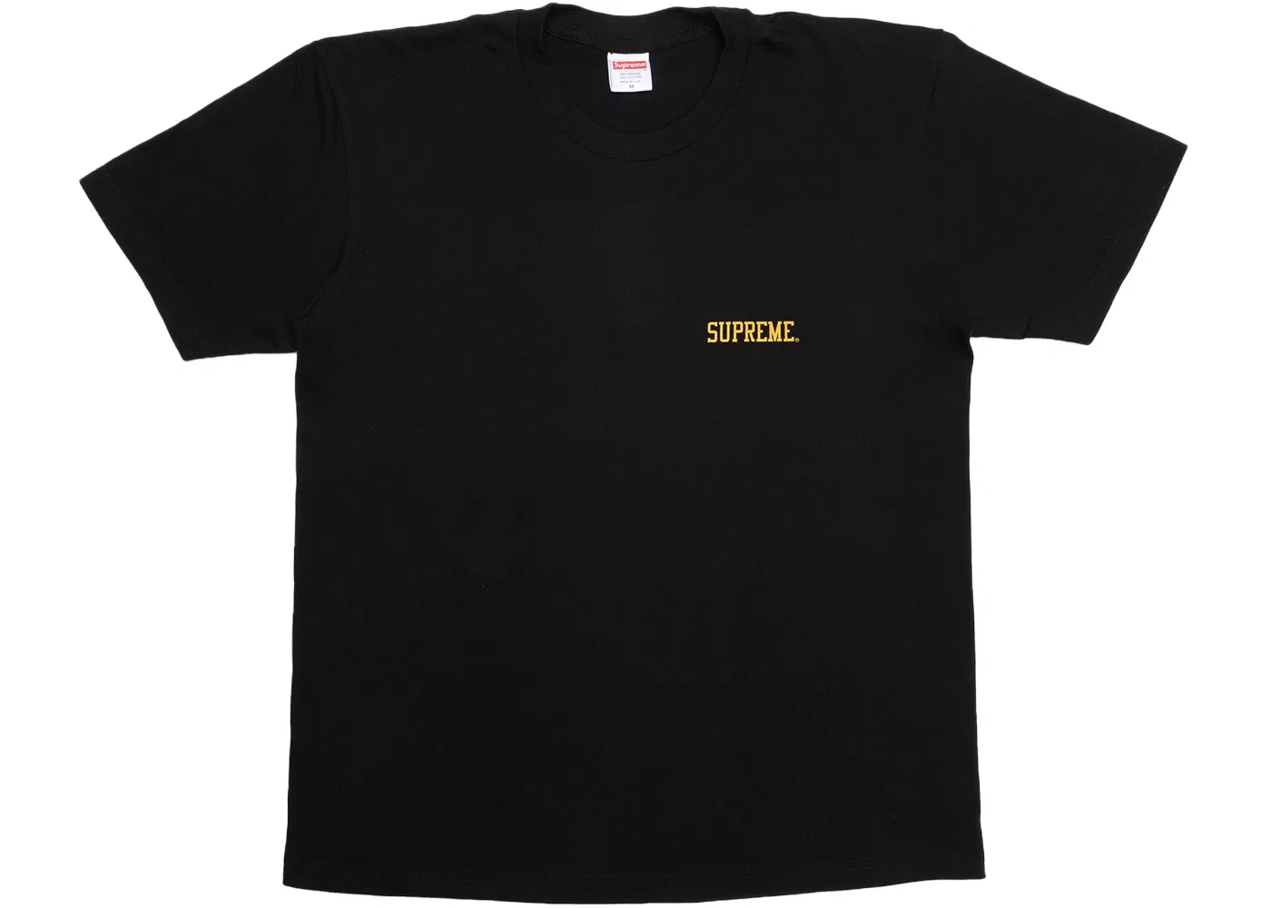 Мужская футболка с принтом Supreme Automobili Lamborghini Tee Supreme, Black
