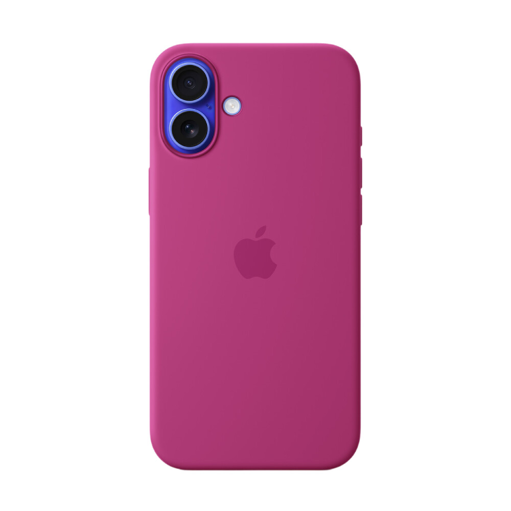 

Чехол Apple для iPhone 16 Plus с MagSafe, Fuchsia, Розовый, Чехол Apple для iPhone 16 Plus с MagSafe, Fuchsia