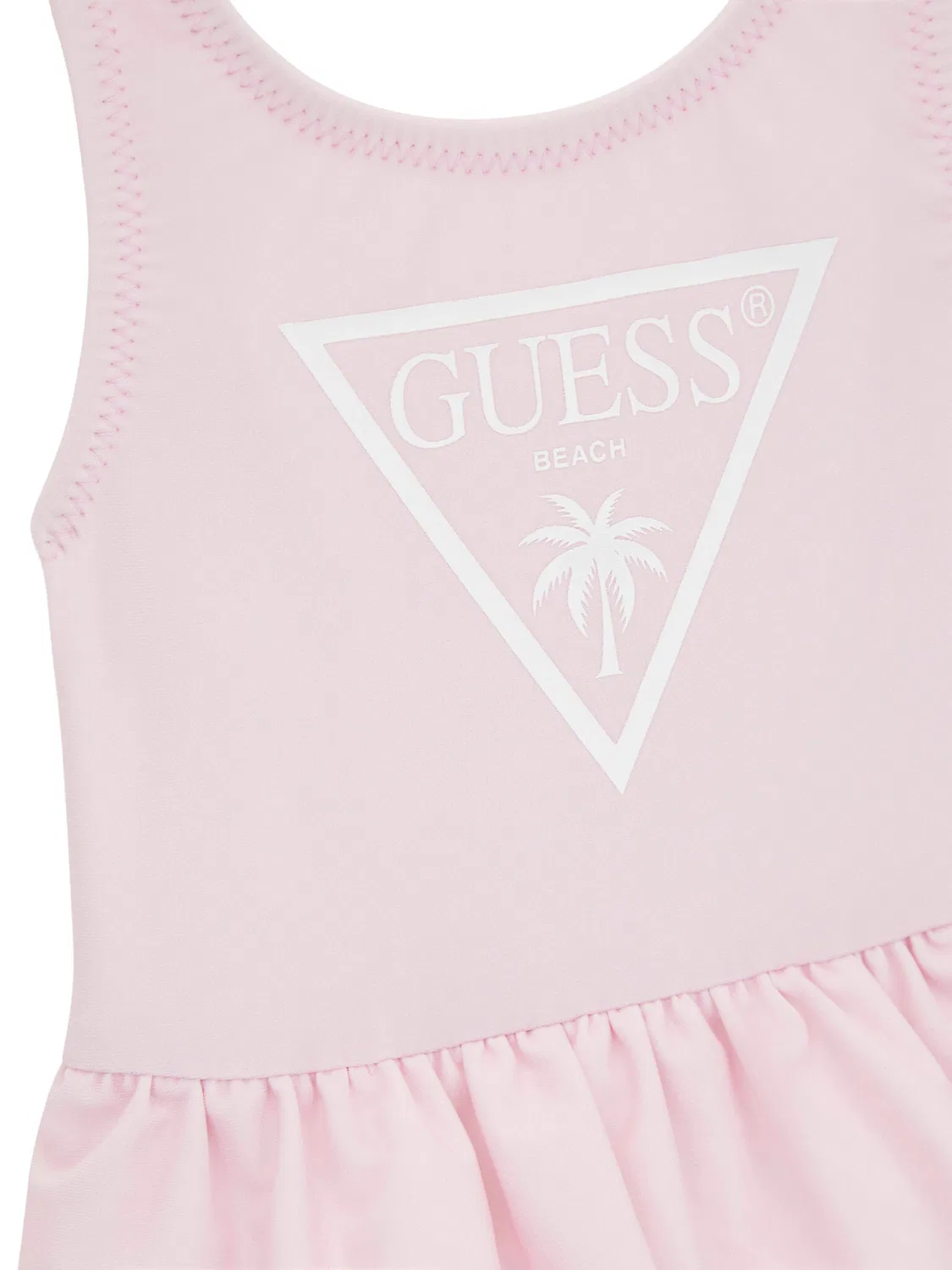 Купальник для девочки Guess, темно-розовый — фото 3