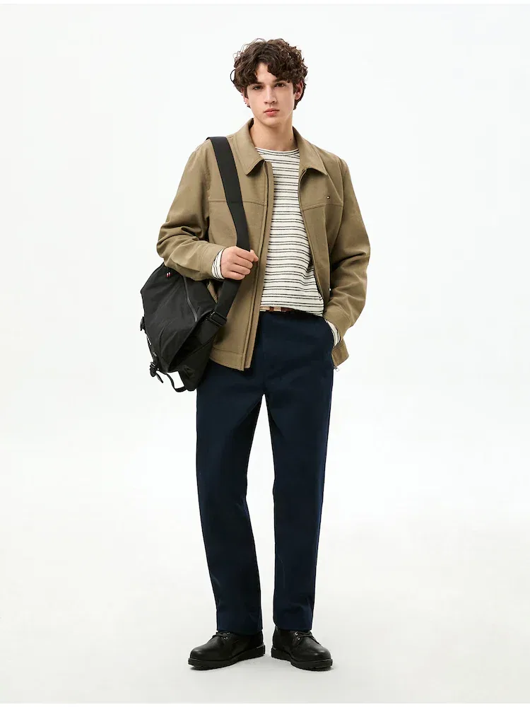 Куртка текстурная тракер TOMMY HILFIGER, Khaki — фото 2