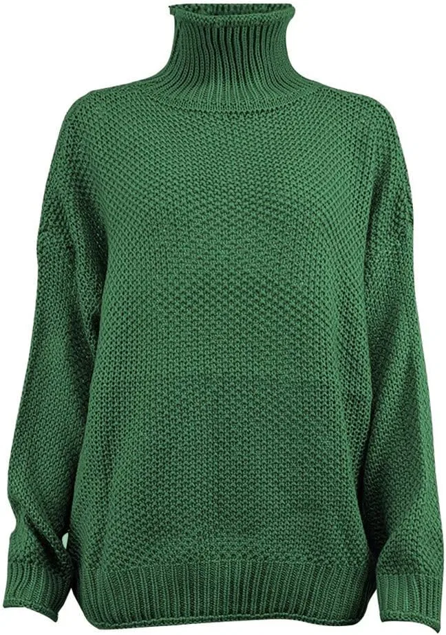 Женский свитшот с длинным рукавом, Oversized, хлопковый, A06- Green — фото 4