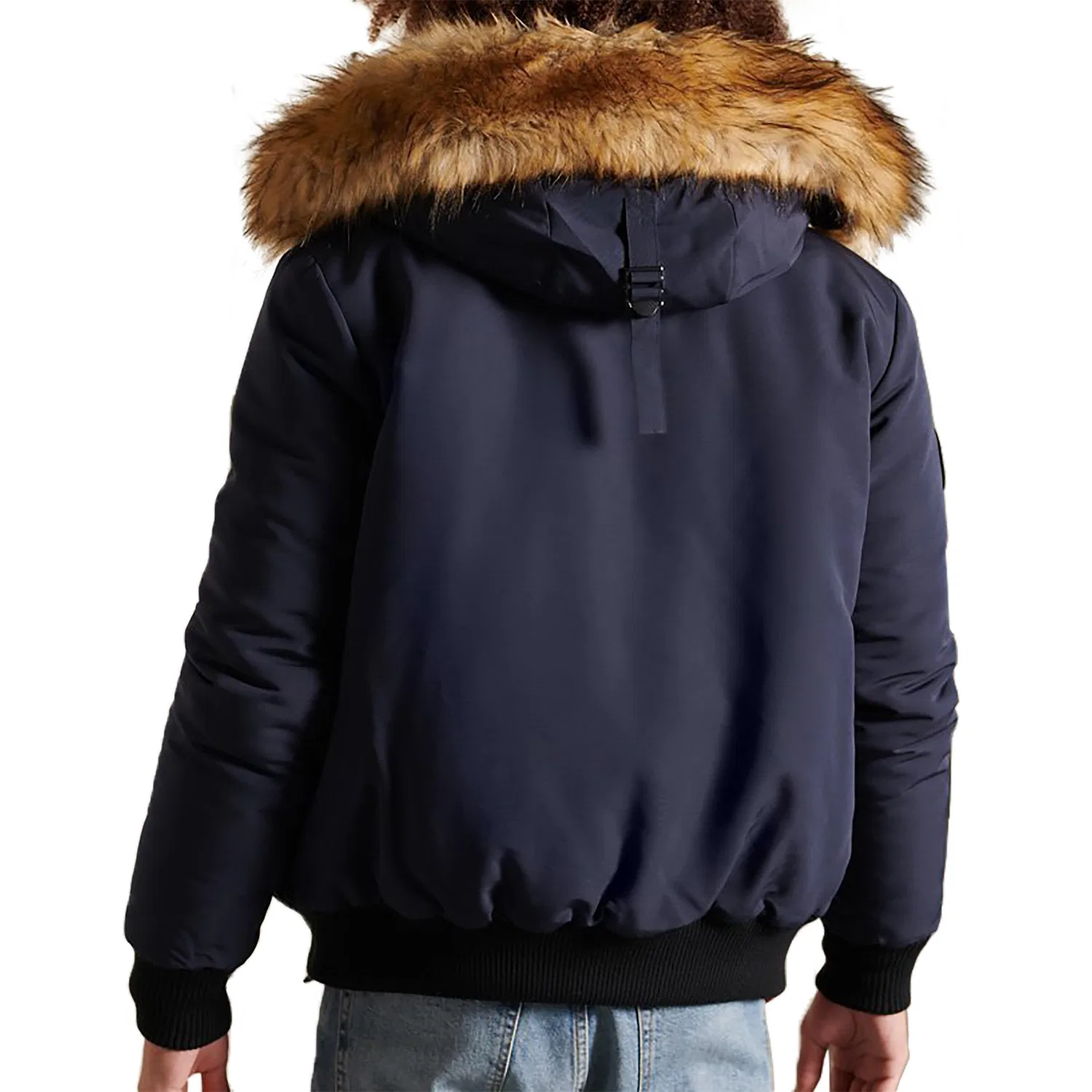Женская куртка-бомбер Superdry Everest, Цвет Atlantikblau — фото 2