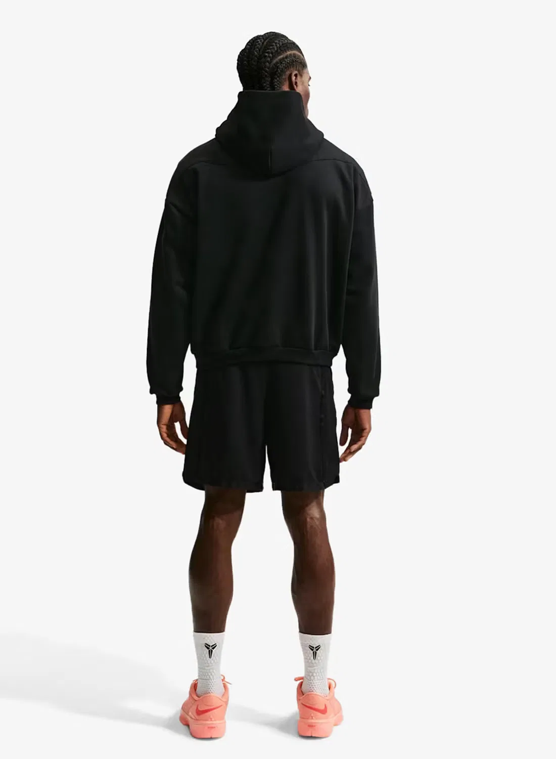 Худи с принтом Nike, черный — фото 4