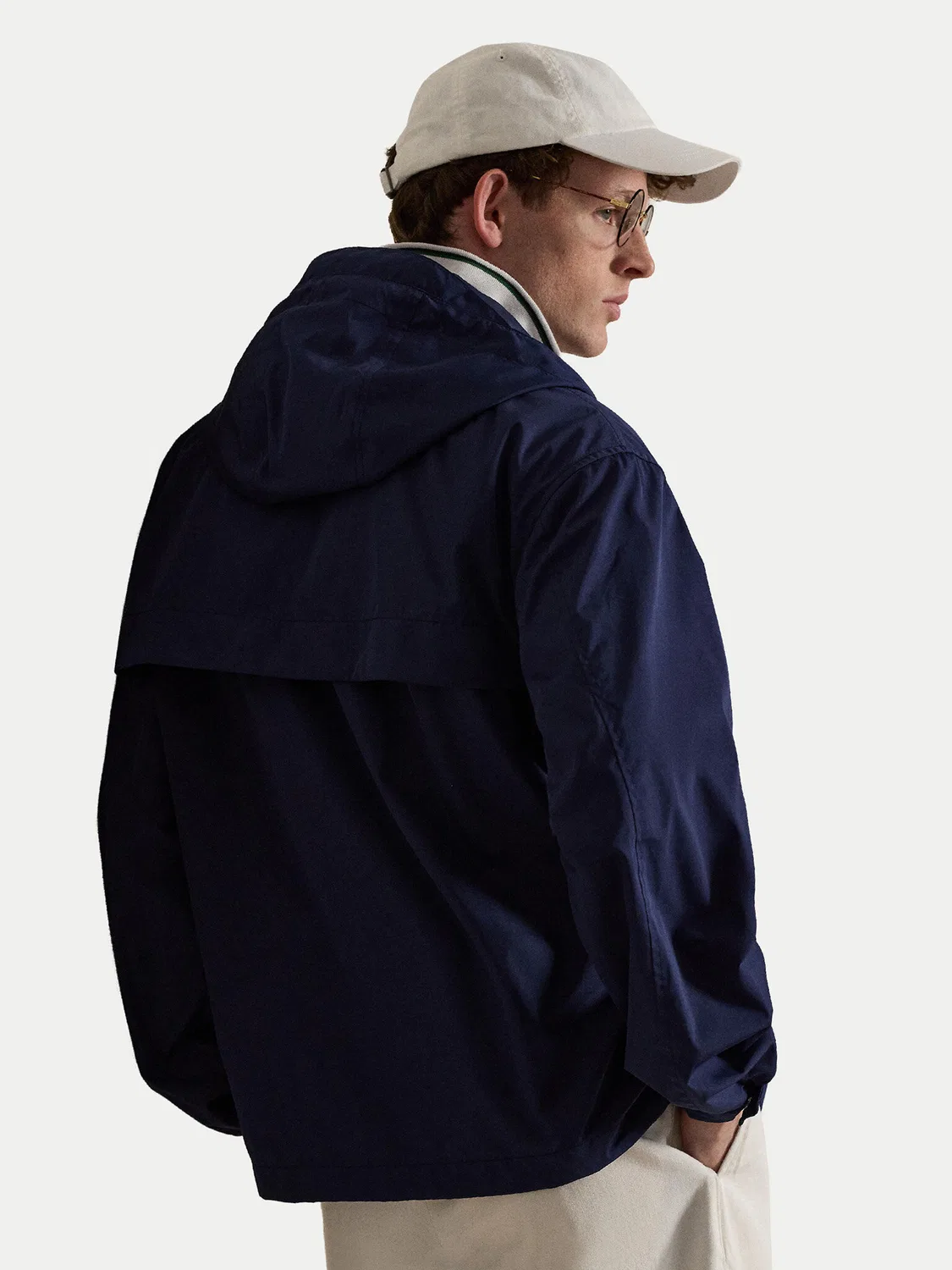 Мужская ветровка стандартного кроя Polo Ralph Lauren, темно-синий — фото 3
