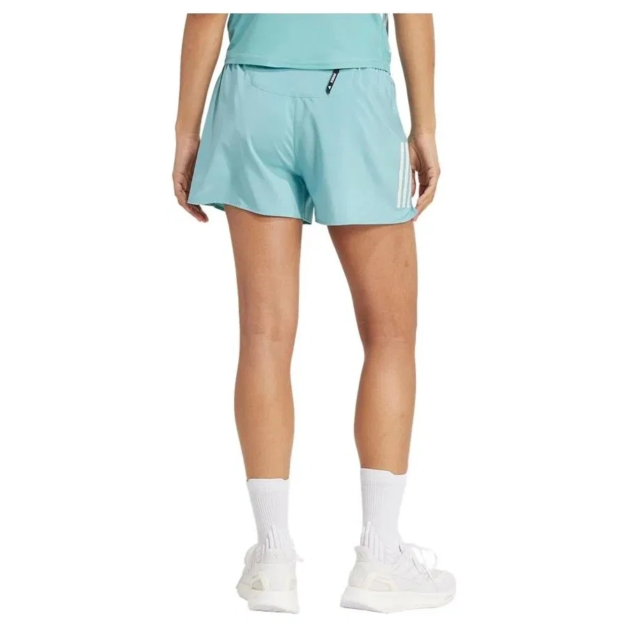 Женские спортивные шорты OTR B Short adidas, Бирюзовый — фото 2