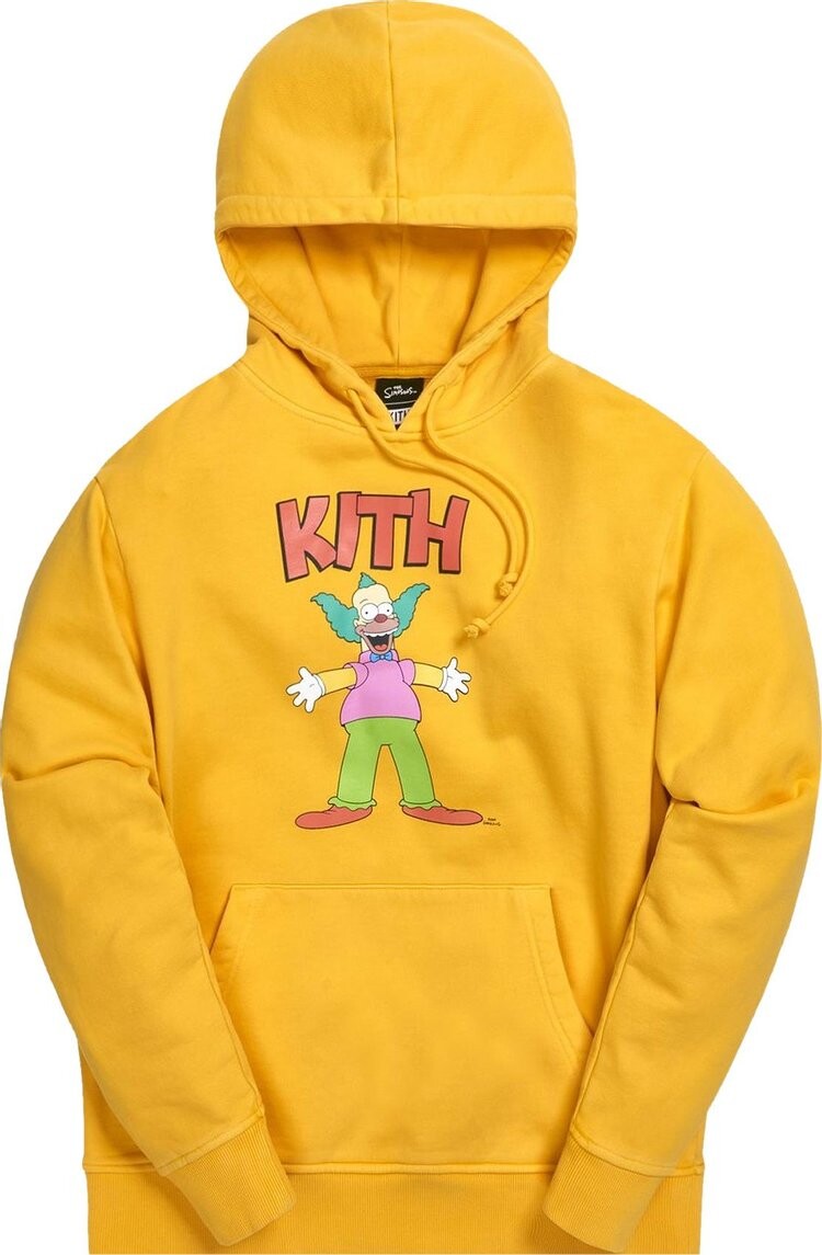 

Худи Kith For The Simpsons Krusty Hoodie 'Yellow', желтый