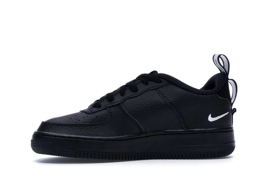 Детские кроссовки Lifestyle Nike Air Force 1 Utility, Black/White-Tour Yellow — фото 3