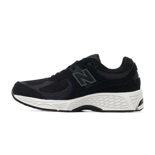 Детские кроссовки с кожаным верхом New Balance 2002R, Schwarz — фото 3