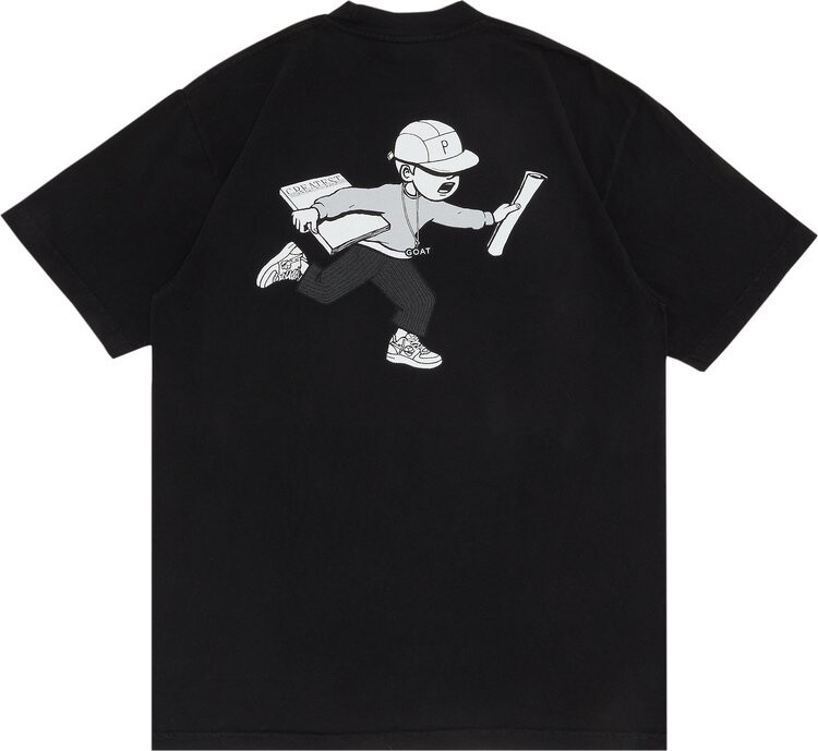 

Футболка GOAT Exclusive Paperboy Classic T-Shirt in Black, черный