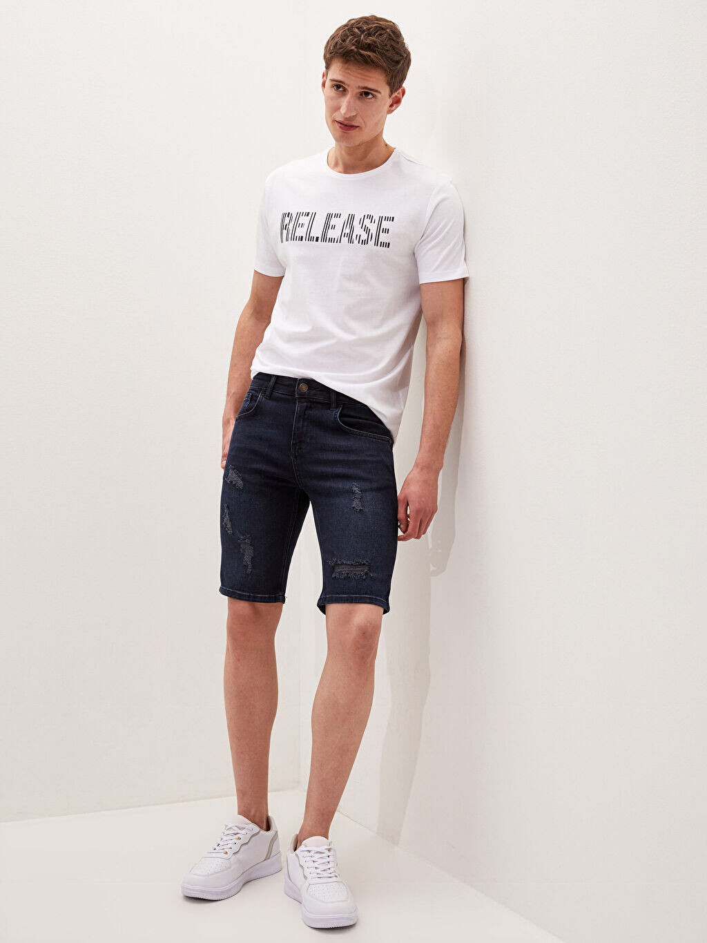 

Мужские джинсовые шорты скинни LCW Jeans