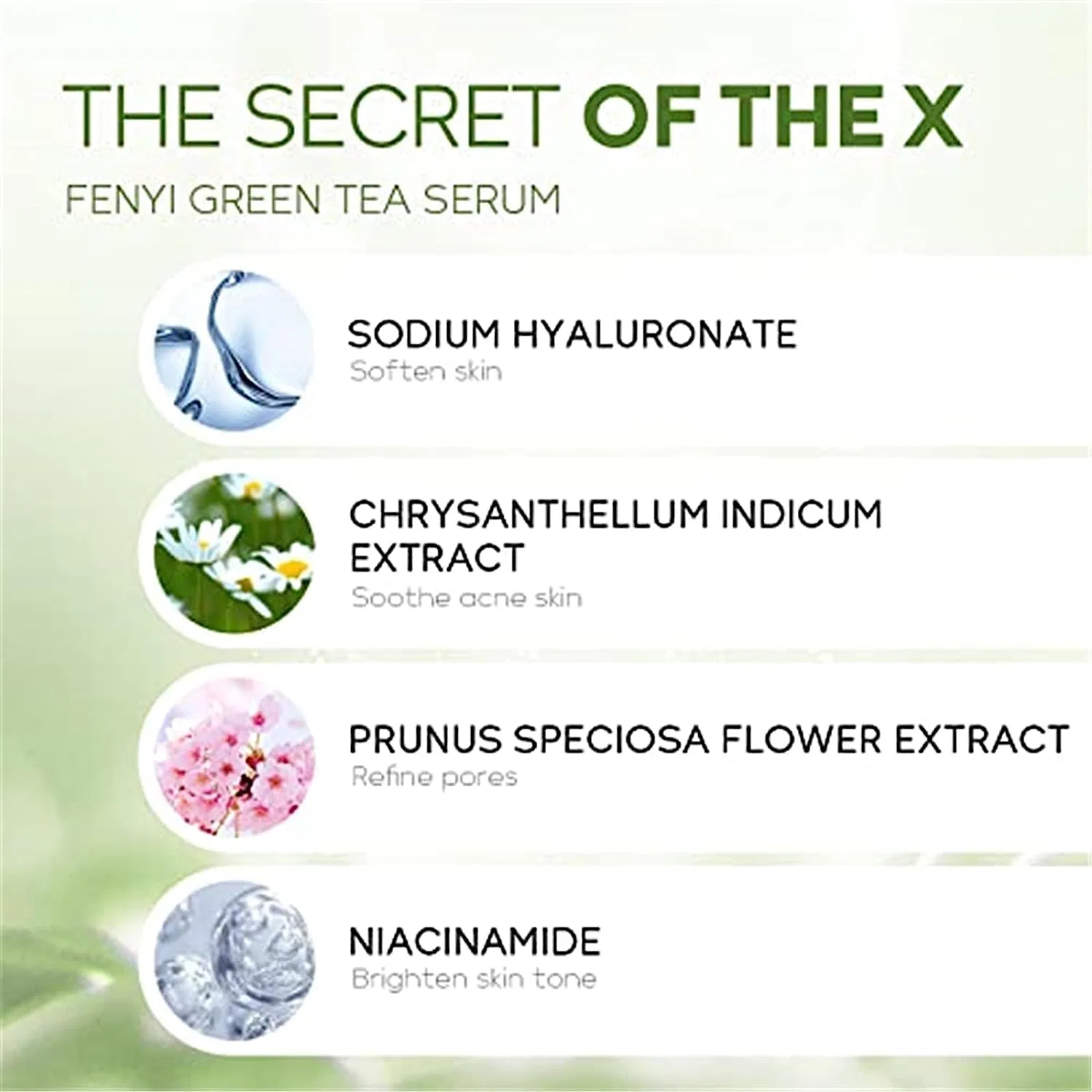 Сыворотка для лица Green Tea Pore Control, Qklovni, набор 2 шт, 17 мл — фото 4