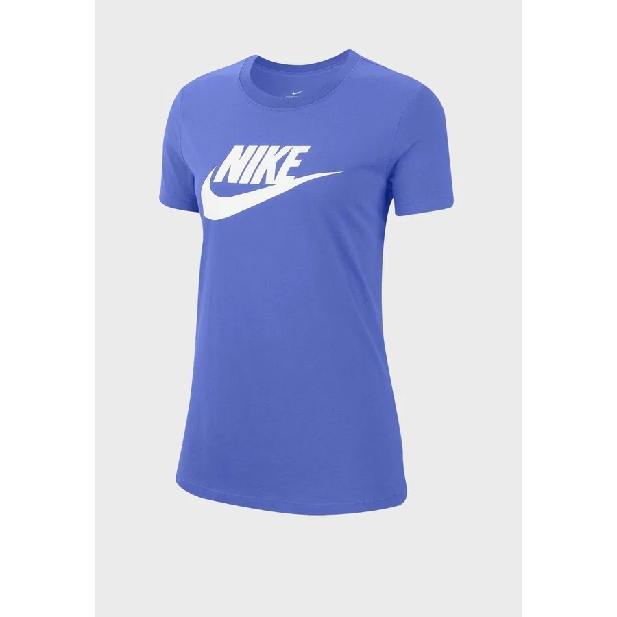 Футболка женская с принтом Nike Sportswear Icon Futura Essential, Синий