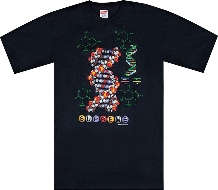 

Футболка Supreme DNA Tee 'Navy', синий