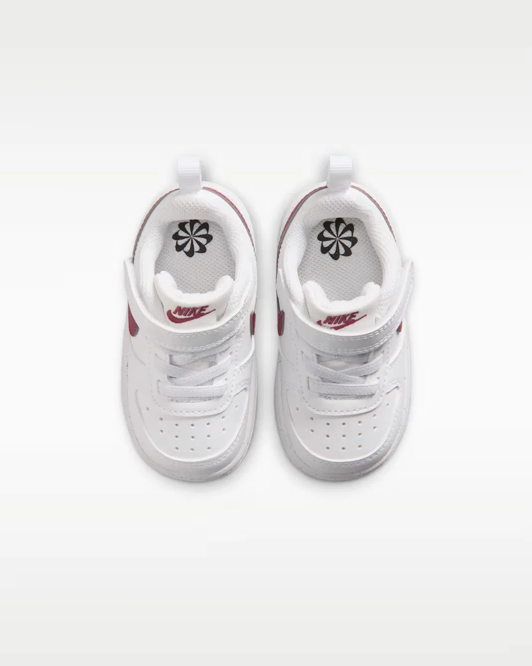 Детская/подростковая обувь Nike Court Borough Low Recraft, White/Pink Smoke — фото 4