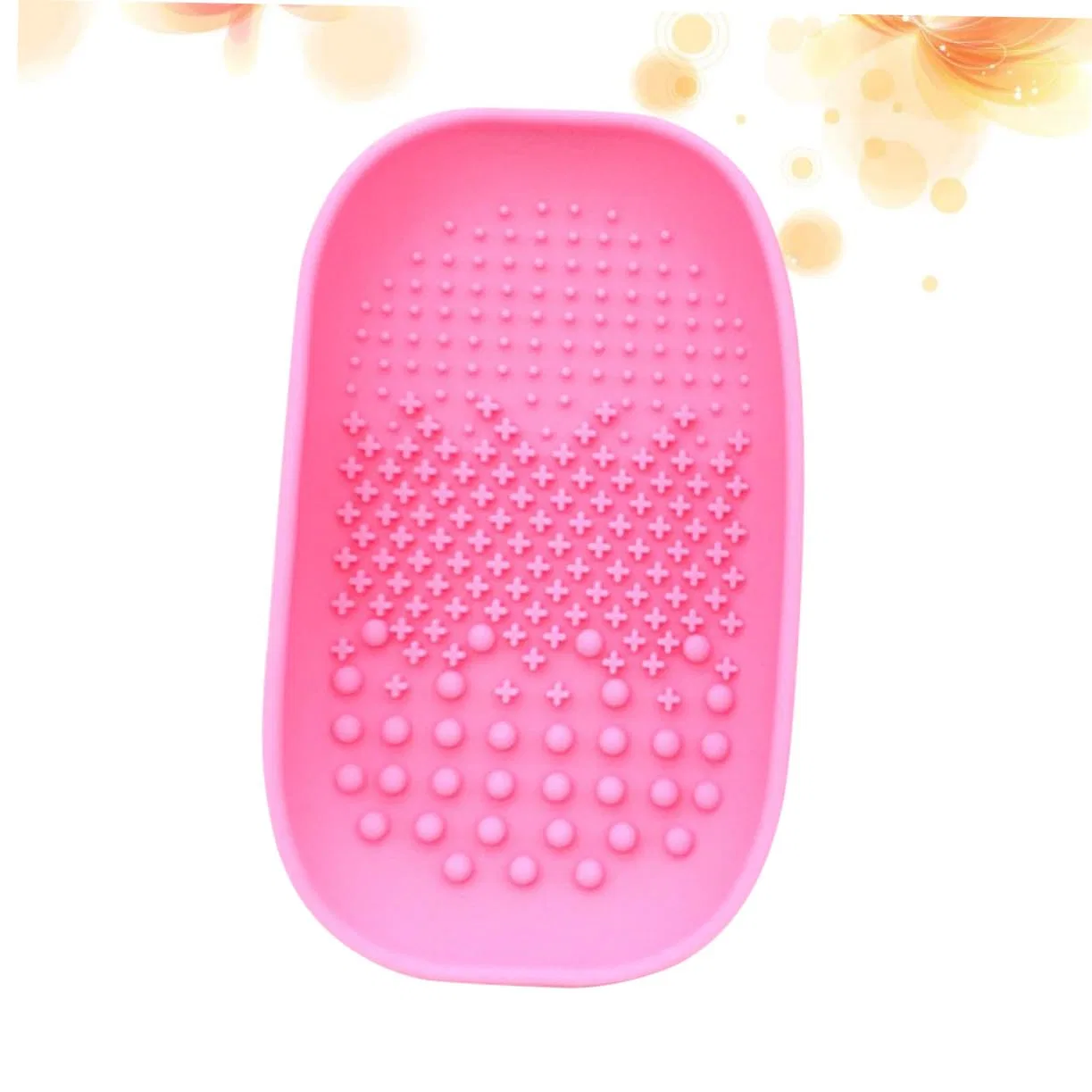 Щетка для очистки кистей, Silikon, SOIMISS, 15.2x9x3 см, Rosa — фото 2