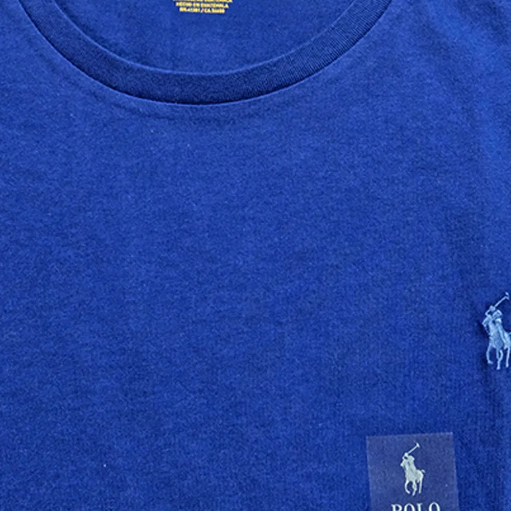 Футболка с круглым вырезом, прямая посадка, Polo Ralph Lauren, Blue — фото 4