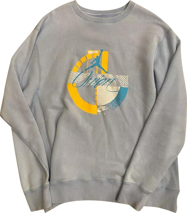 

Толстовка Air Jordan x Union LA Crewneck Sweatshirt 'Psychic Blue', синий