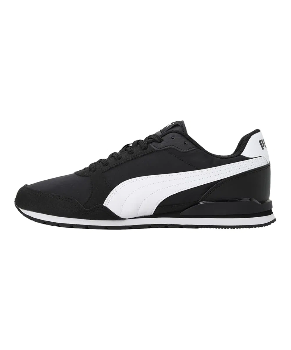 Детские кроссовки с легендарным дизайном PUMA St Runner Nl PUMA Black PUMA White V3 — фото 2