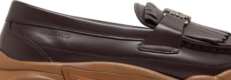 Кроссовки Puma PALOMO x Nitefox Loafers Zinfandel, коричневый — фото 2