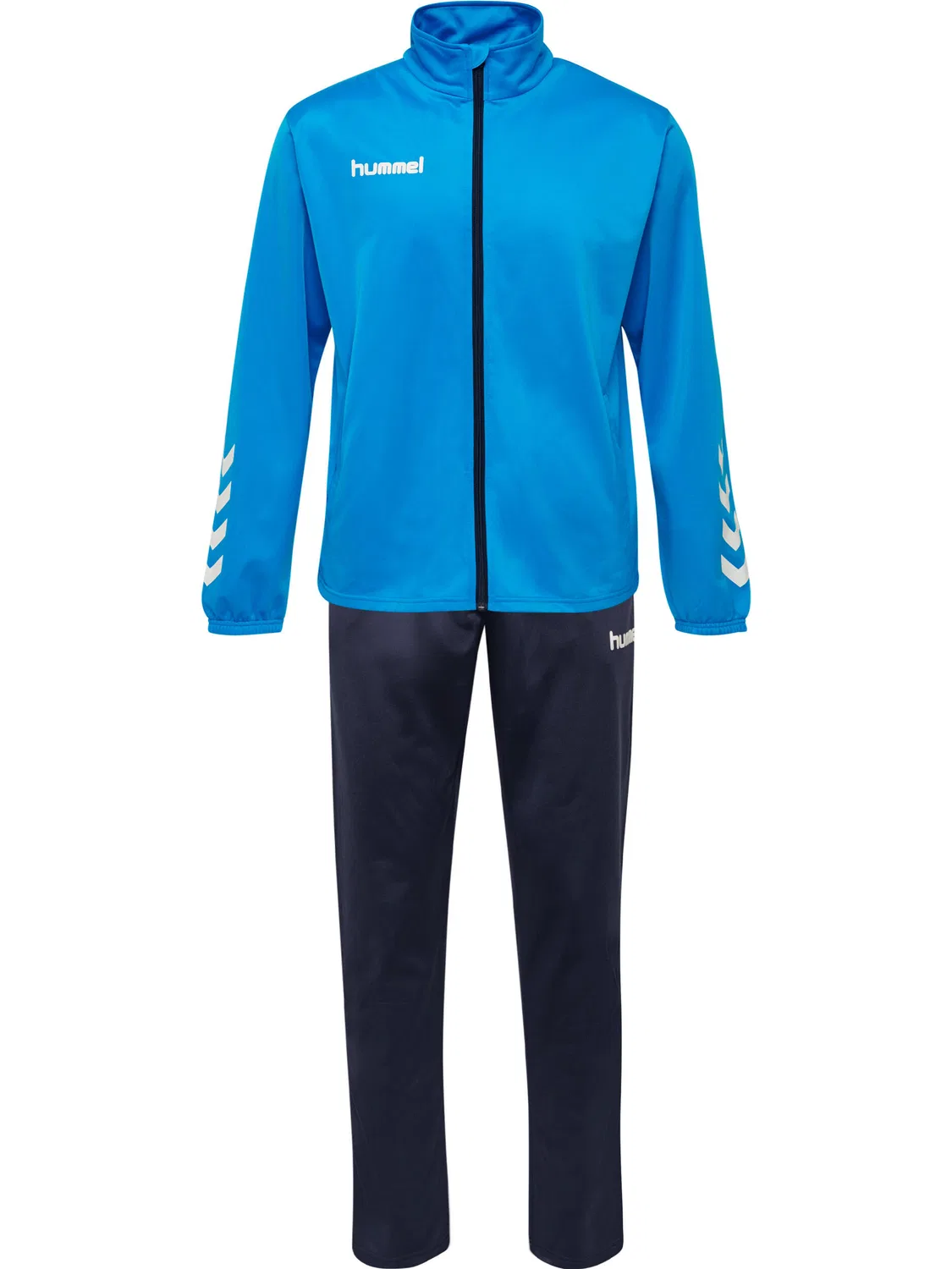 Детский спортивный костюм с принтом Hmlpromo Hummel, Elektroblau Mitternachtsindigo