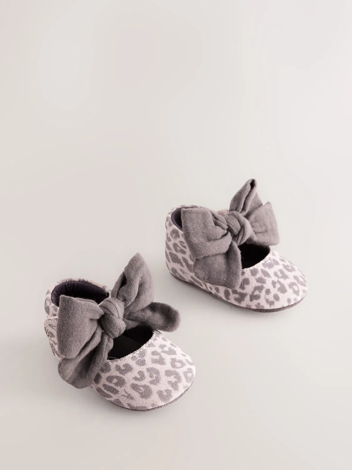Туфли Mary Jane с бантом, Leopard smALLSAINTS